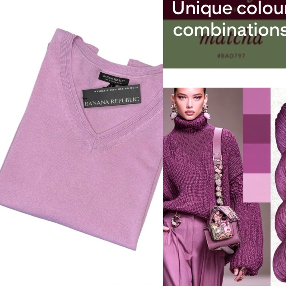 NWT BR soft pastel lavender luxury light merino wool Knit Sweater XS